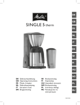 Melitta SINGLE 5 THERM Owner's manual