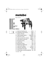 Metabo KHE 22 SP Bohrhammer Owner's manual
