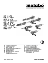 Metabo FME 737 Operating instructions