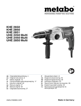 Metabo KHE 2851 Owner's manual