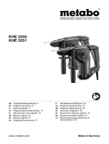 Metabo KHE 3251 Operating instructions