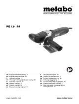 Metabo PE 12-175 Operating instructions