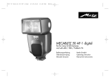 Metz MECABLITZ 50 AF-1 DIGITAL Owner's manual