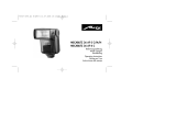Metz MECABLITZ 36 AF-3 Minolta Owner's manual