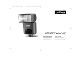 Metz mecablitz 44 AF-4 Canon Owner's manual
