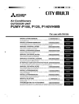 Mitsubishi Electric PUMY-P125 Installation guide