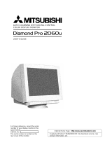 Mitsubishi Electronics 2060u User manual