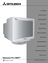 NEC Pro 930SB User manual