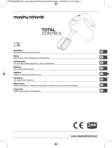 Morphy Richards Total Control Hand Mixer User manual