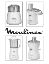 Moulinex DPA541 LA MOULINETTE Owner's manual