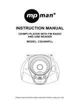 MPMan CSU484PLL User manual