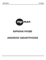 MPMan PH500 Owner's manual