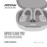 Mpow Flame Pro Wireless Earbuds User guide