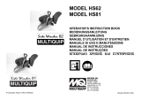 MQ Multiquip HS81 User manual