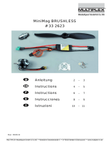 MULTIPLEX Antriebssatz Minimag Brushless Owner's manual