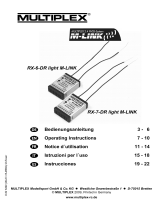 MULTIPLEX Empfaenger Rx 6 Dr Light Owner's manual