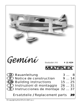 MULTIPLEX Gemini 21 4224 Owner's manual