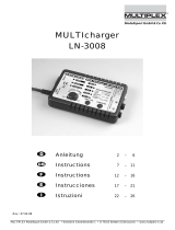MULTIPLEX MULTIcharger LN-3008 EQU Owner's manual