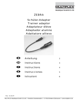 MULTIPLEX Zebra Schueleradapter Owner's manual