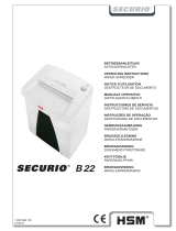 MyBinding HSM Securio B22S Level 2 Strip Cut User manual