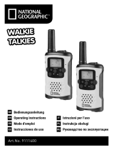 National Geographic FM Walkie Talkie 2piece Set Owner's manual