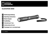 National Geographic ILUMINOS 800 LED Flashlight RG 800 lm Owner's manual