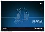 Krups New CitiZ and milk - Nespresso XN7615 Owner's manual