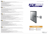 Newstar Newstar 2 x Monitor desk mount 10" - 24" Swivelling/tiltable, Swivelling Owner's manual