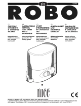 Nice Automation Robo Owner's manual