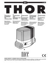 Nice THOR Owner's manual