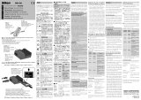 Nikon CHARGEUR D-ACCUMULATEUR MH-60 User manual