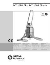 Nilfisk-Advance IVT 1000 CR User manual