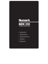 Numark Industries NDX200 User manual