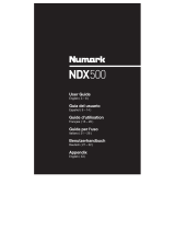 Numark NDX 500 User manual