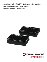 OEHLBACH 8410 Owner's manual
