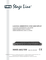 Monacor MMX-602/SW Mic/Line Mixer Board Owner's manual
