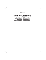 Olivetti Copia 9910B Owner's manual