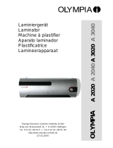 Olympia A 3020 Owner's manual