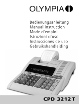 Olympia CPD 3212 T User manual