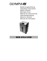 Olympia ECS 415.4 CCD Owner's manual