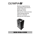 Olympia ECS 518.4 CCD Owner's manual