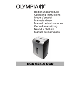 Olympia ECS 625.4 CCD Owner's manual