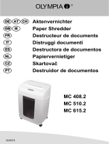 Olympia MC 408.2 Owner's manual