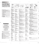 Olympus 105G User manual