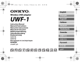 ONKYO UWF-1 Owner's manual