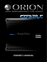 Orion Car Audio Cobalt CO300.2 User manual