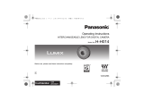 Panasonic HH014E Owner's manual