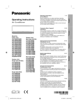 Panasonic CU2RE18SBE Owner's manual
