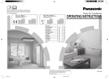 Panasonic CS-V12CTP Owner's manual