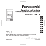 Panasonic CZ-RELC2 Operating instructions